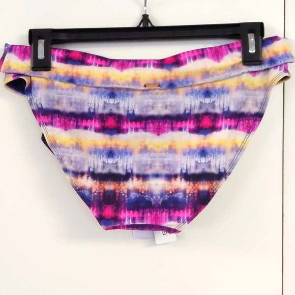 Panache Elle Fold Bikini Bottom. Tie Dye Print. Multiple Sizes Available. - Picture 2 of 5